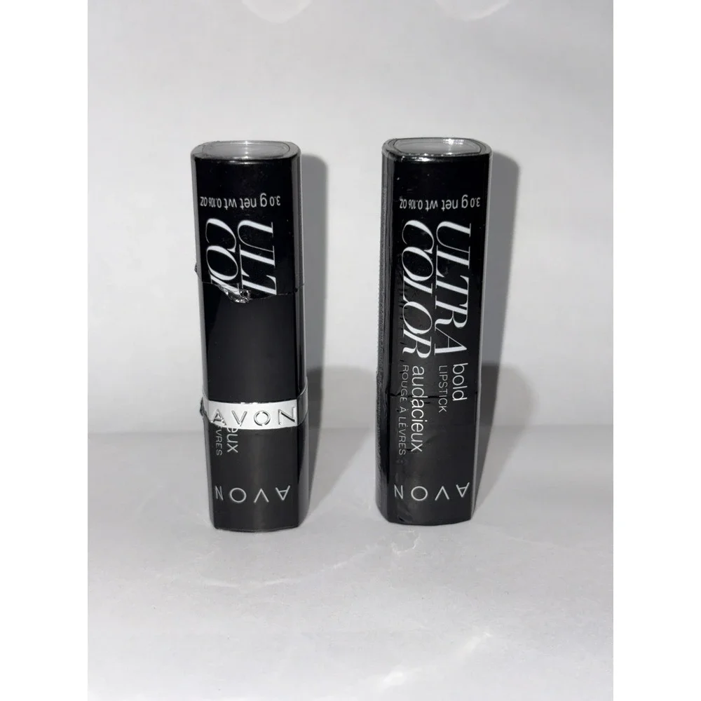 AVON Ultra Color BOLD LIPSTICK lip color magenta flash Lot Of 2 Eclair New Read